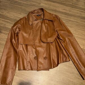 Leather jacket